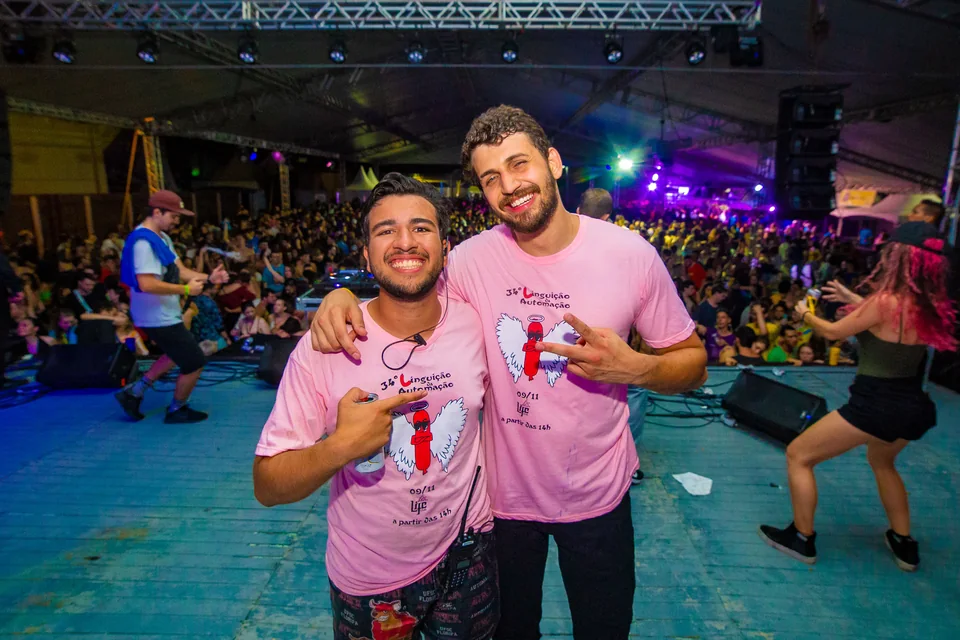 Produção no palco · 34º Linguição · 2019